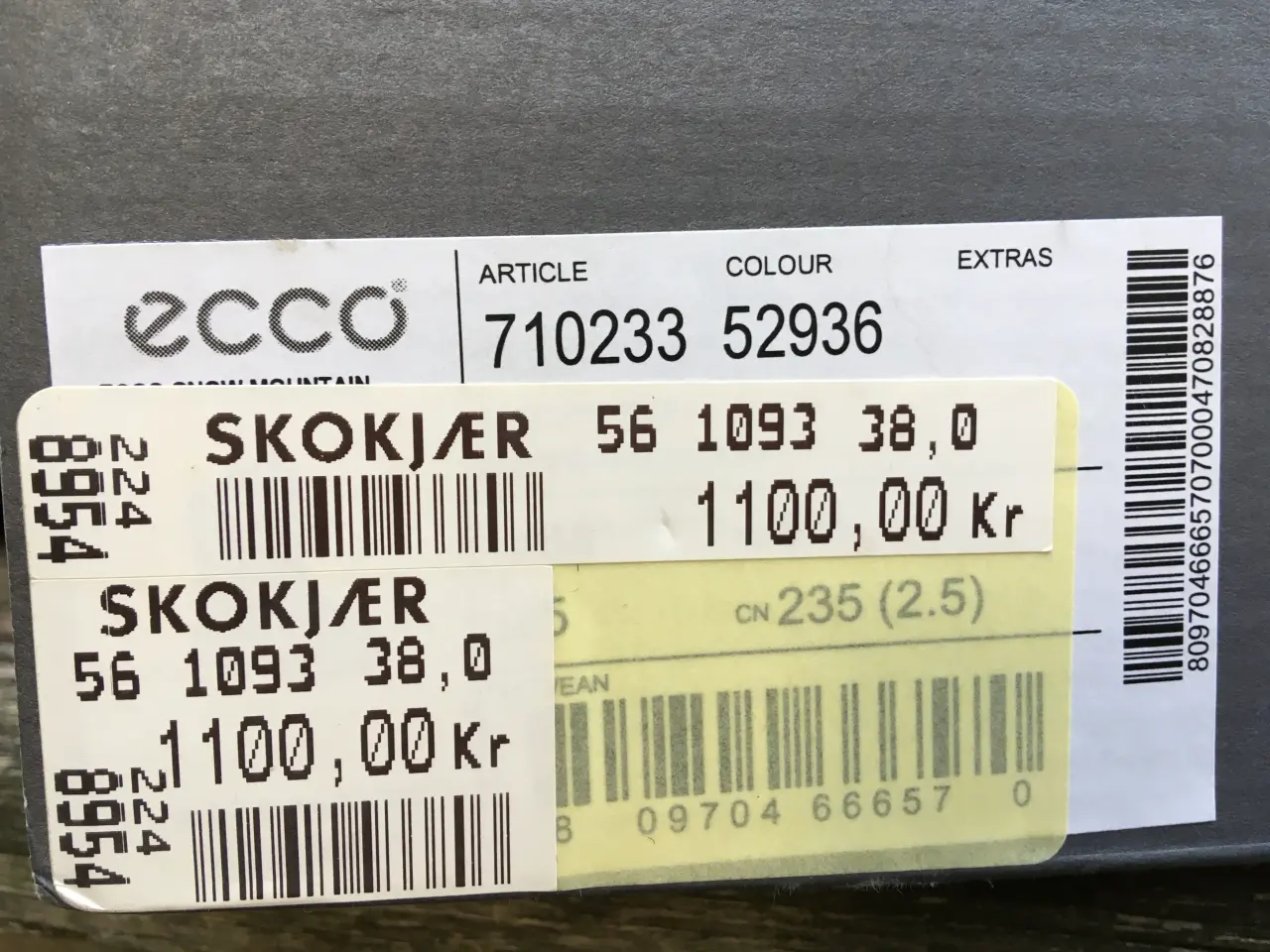 Billede 6 - ECCO Vinterstøvler pige/38