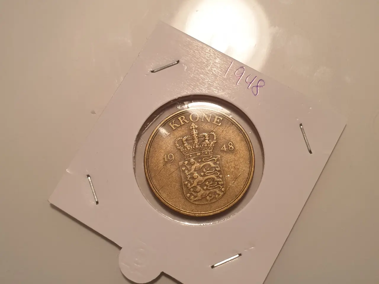 Billede 4 - 11 forskellige 1 kroner