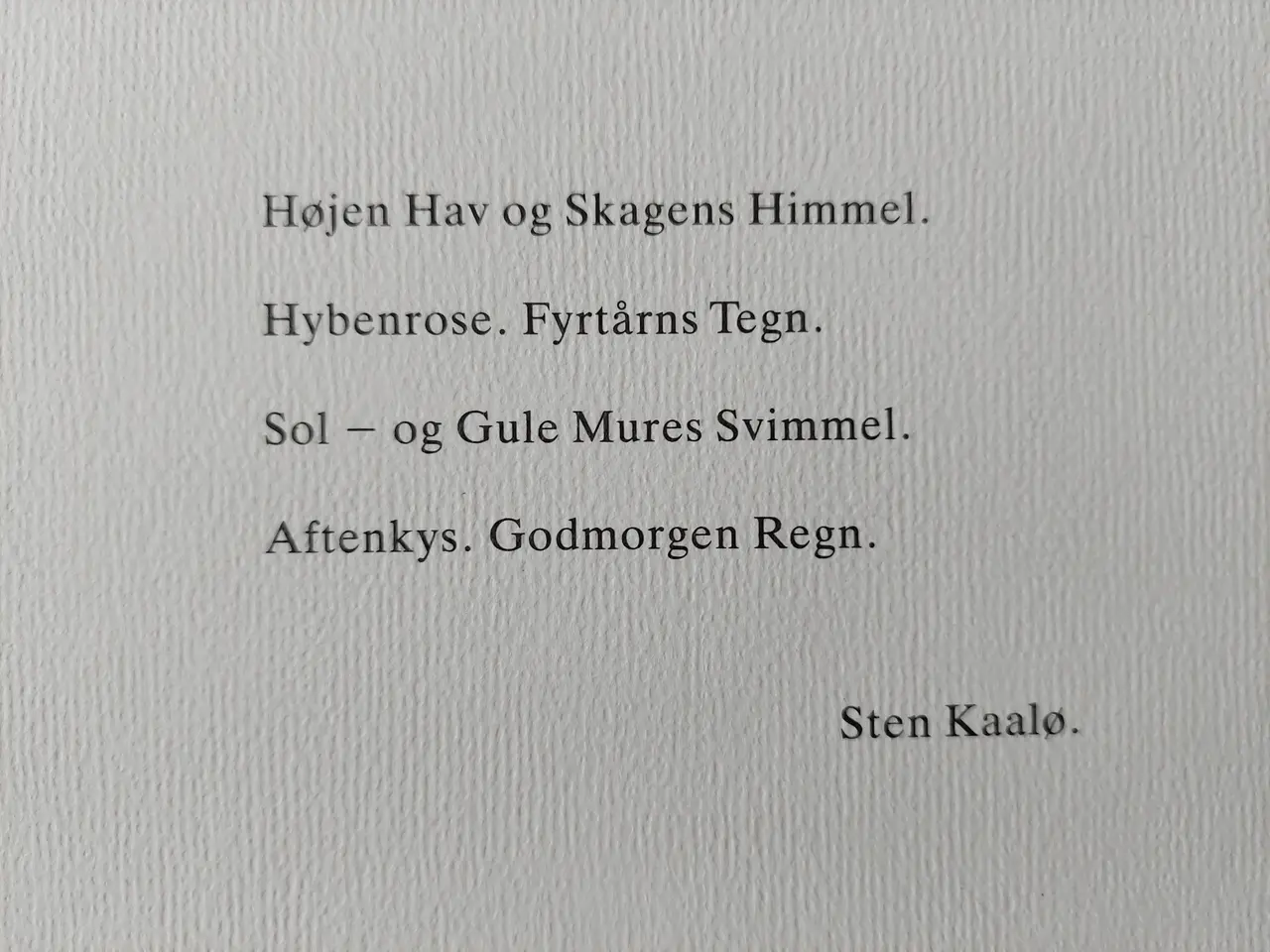 Billede 5 - Johannes Meyer Andersen plakat – "Gl. Skagen"