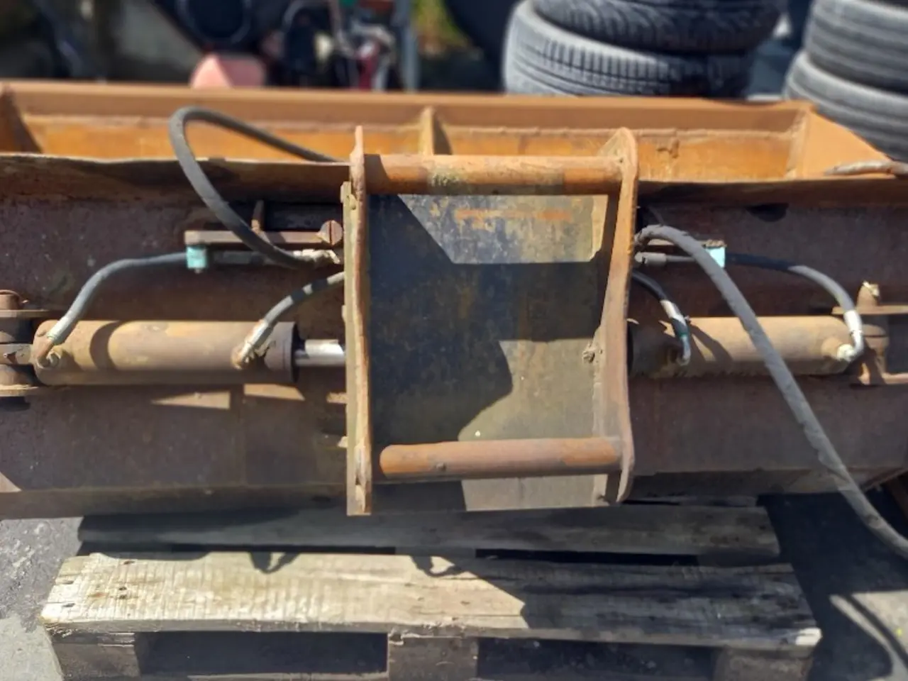 Billede 2 - Hydraulisk planerskovl 2 stempler