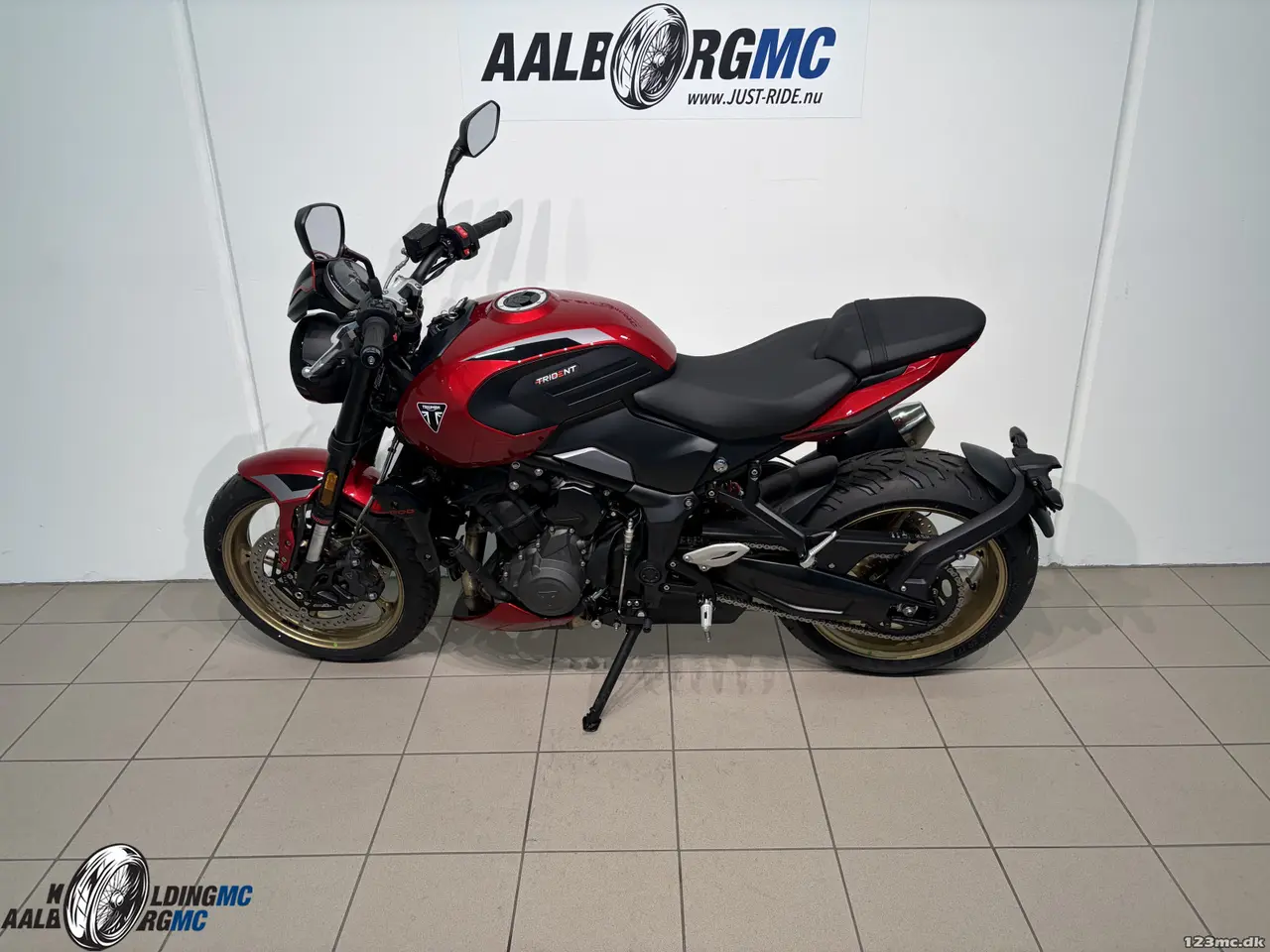Billede 2 - Triumph Trident 800 Carnival Red