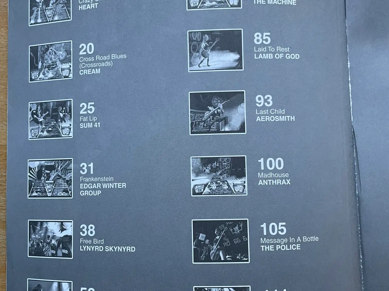 Billede 4 - Heavyrock Metal, Guitar Hero se tekst 