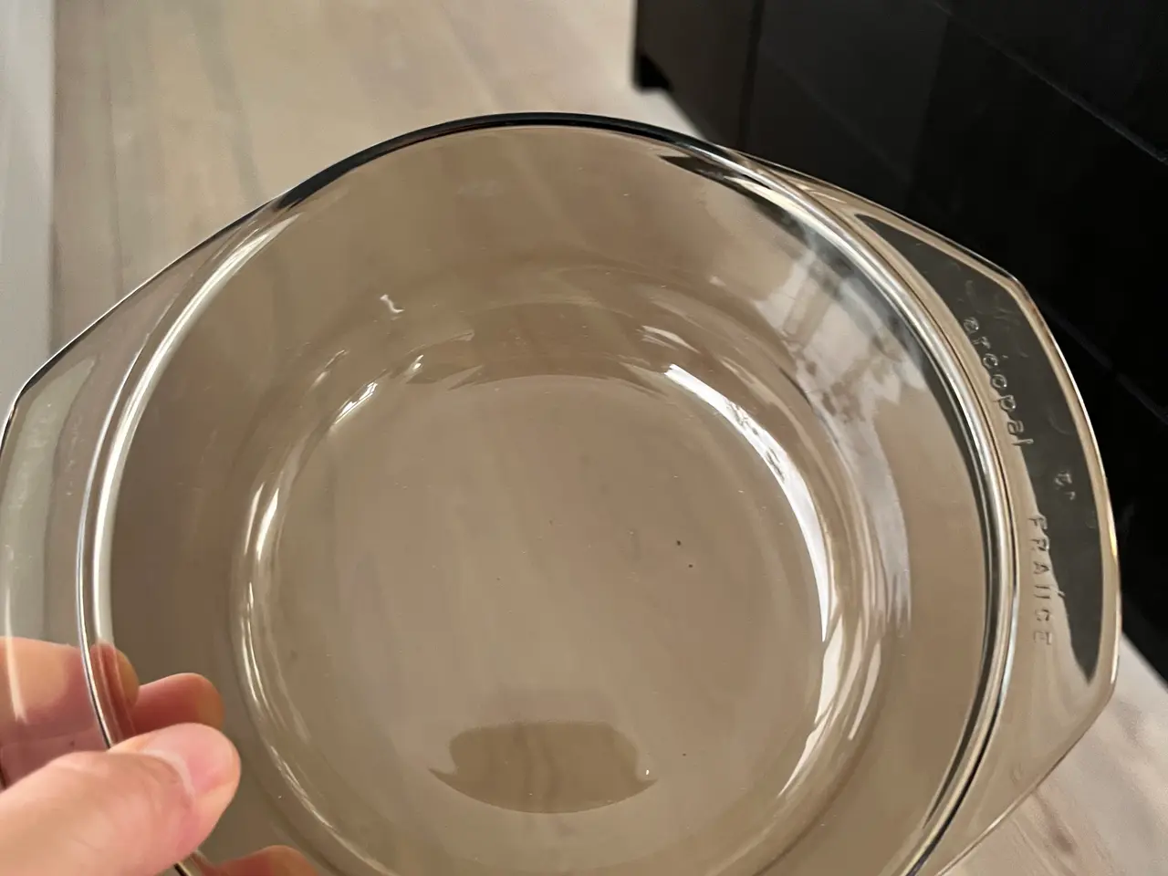 Billede 5 - Fransk ovnfast glasskål med låg 