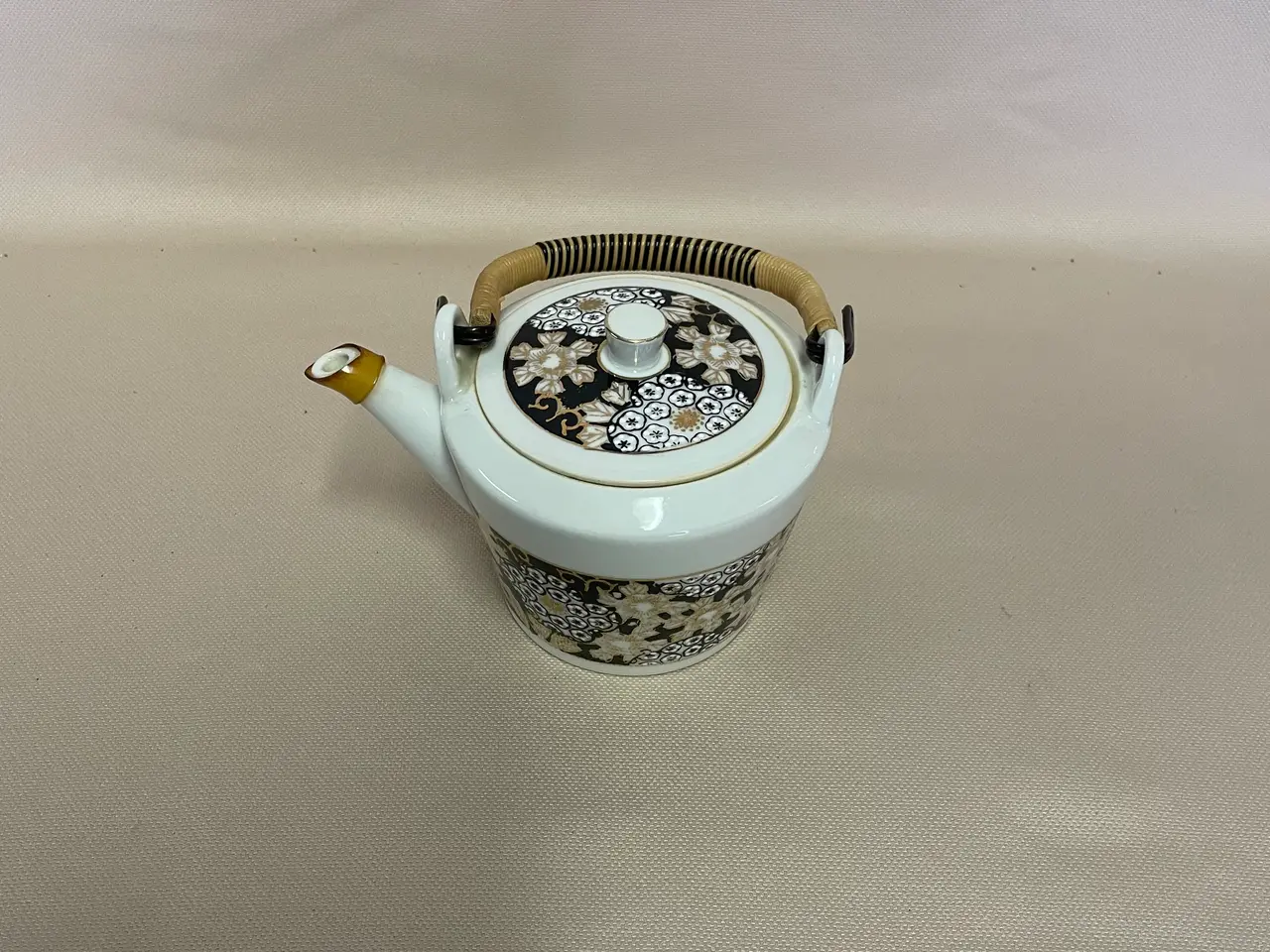 Billede 3 - Japansk tekande, Kyusu-tekande Kutani-porcelæn