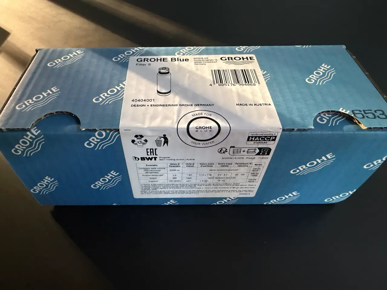 Billede 1 - Grohe Blue filterpatron 600 L - 2 stk.