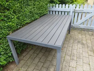 Havebord, sort/antracit