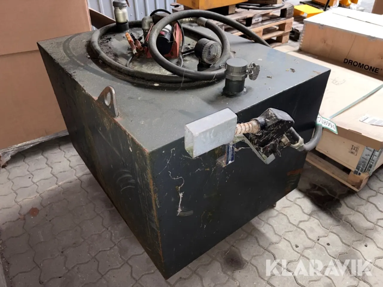 Billede 3 - Dieseltank / ladtank Thyholm Olieservice 450 liter