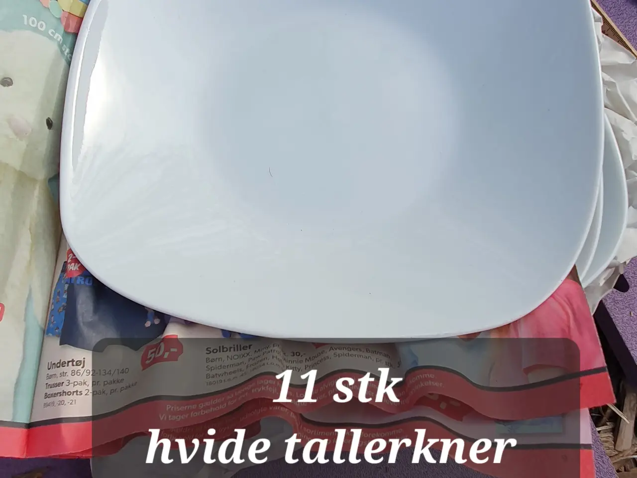 Billede 2 - Hvide porcelæns skåle