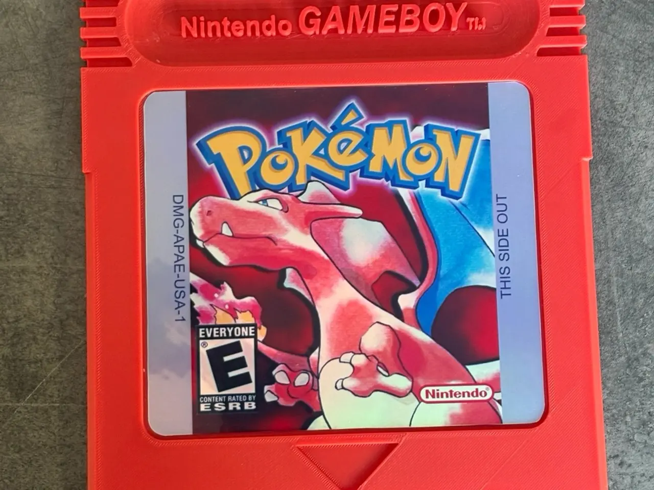 Billede 2 - Pokémon Red Game Boy dekoration med Charizard