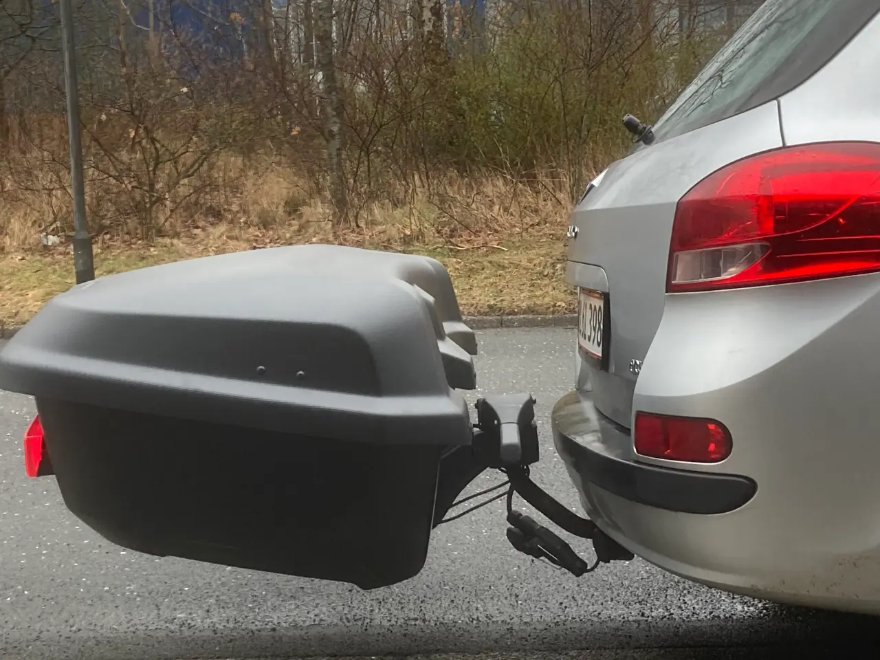 Billede 2 - Bagageboks bag på bilen udlejes