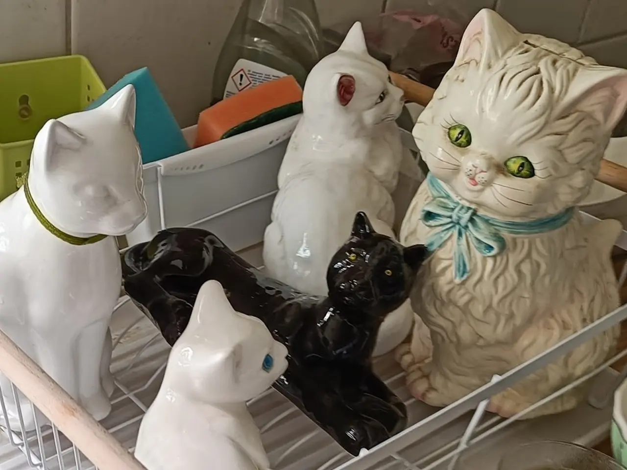 Billede 5 - Store samling af kattefigure Ca:200?
