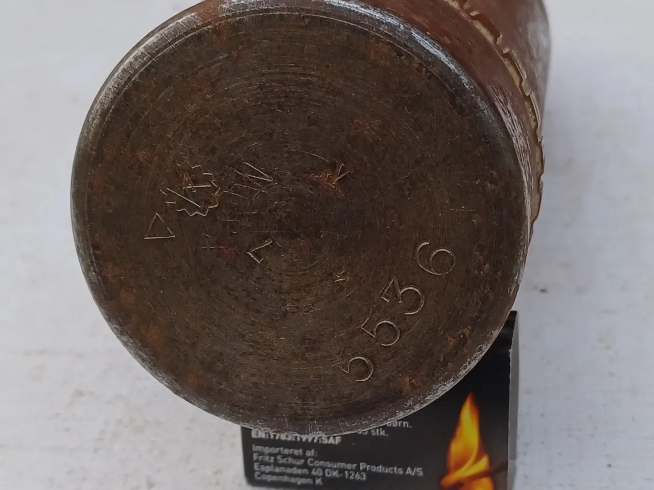 Billede 1 - Granat. 70mm. Antik