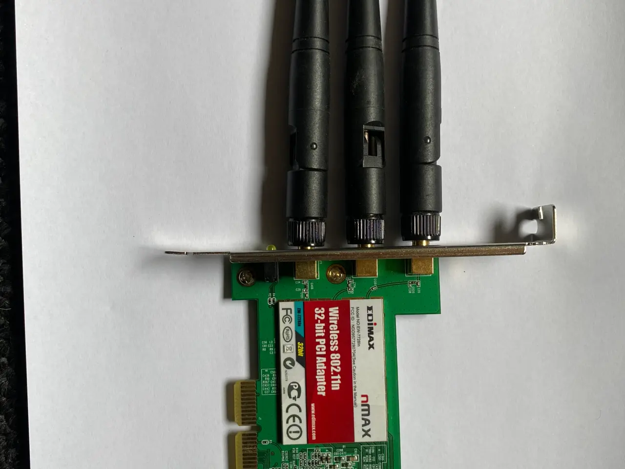 Billede 1 - 2 stk Netværkskort Edimax nMax EW-7728ln