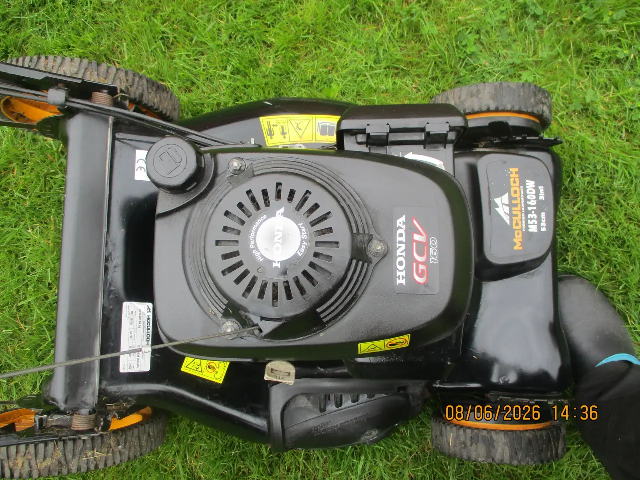 Billede 4 - Flot stor maskine klippebredde 53 cm