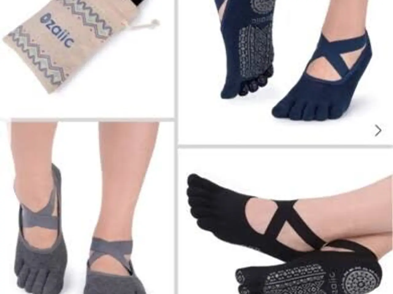 Billede 5 - Yoga/Pilates balerina socks