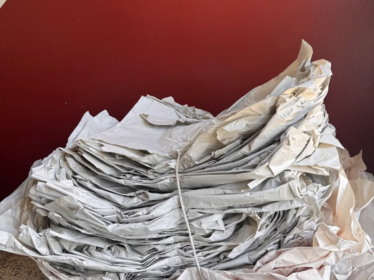 Billede 3 - Bobleplast og pakkepapir til indpakning & flytning