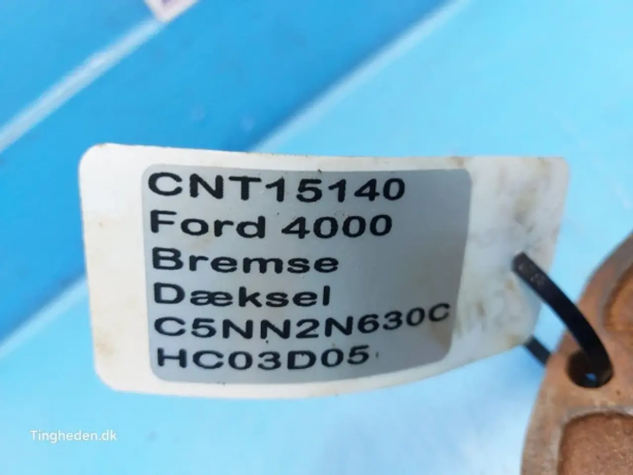 Billede 9 - Ford 4000 Bremse Dæksel C5NN2N630C