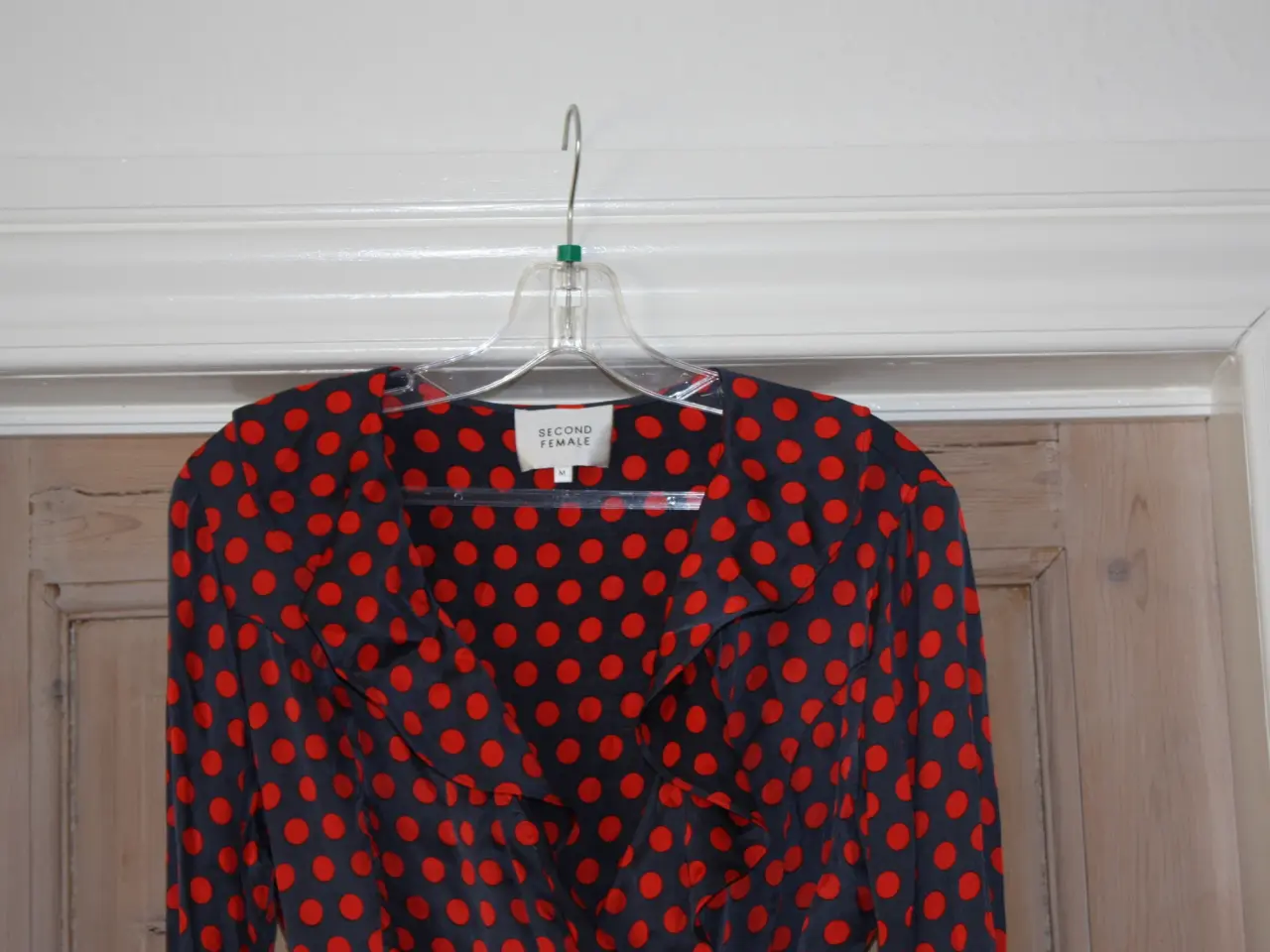 Billede 3 - Bluse slå-om Second female str. M 100% viscose
