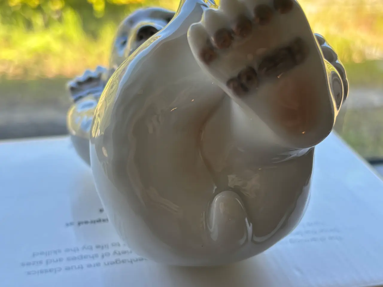 Billede 3 - Royal Copenhagen Isbjørn - Porcelænsfigur med orig