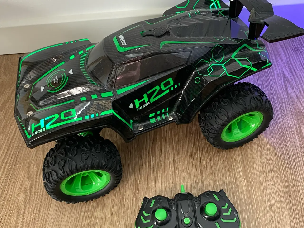 Billede 1 - H2O Fjernstyret racer bil med lys