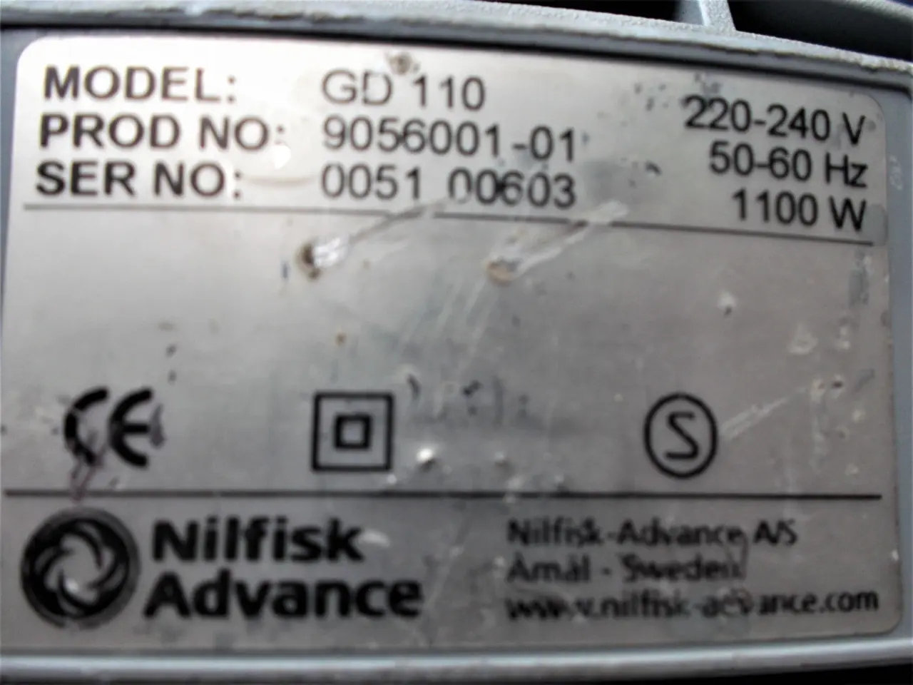 Billede 5 - NILFISK VIKING D10 - GD 110 støvbeholder med hjul