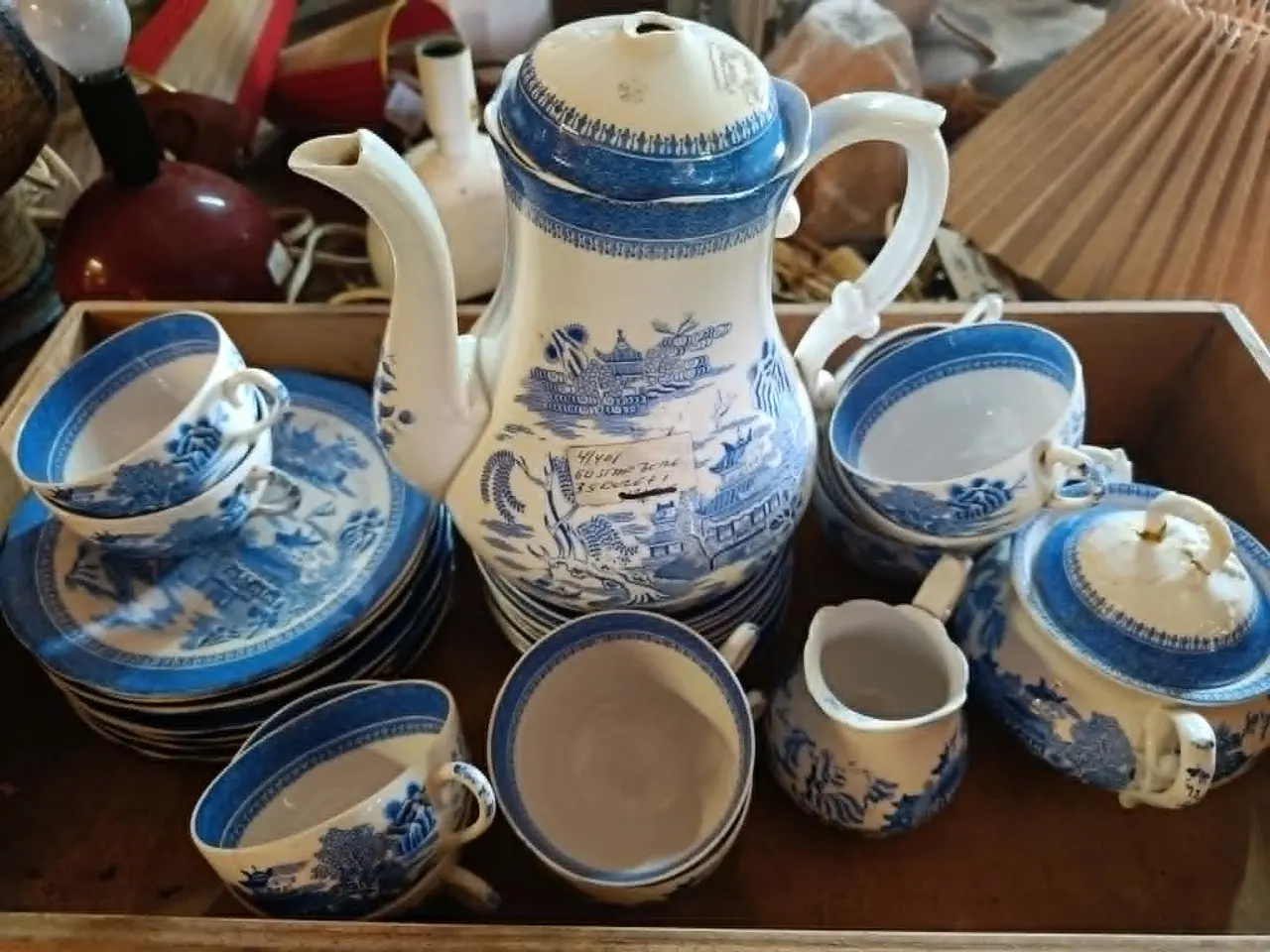 Billede 2 -  Gustavsberg "WILLOW" kaffestel 