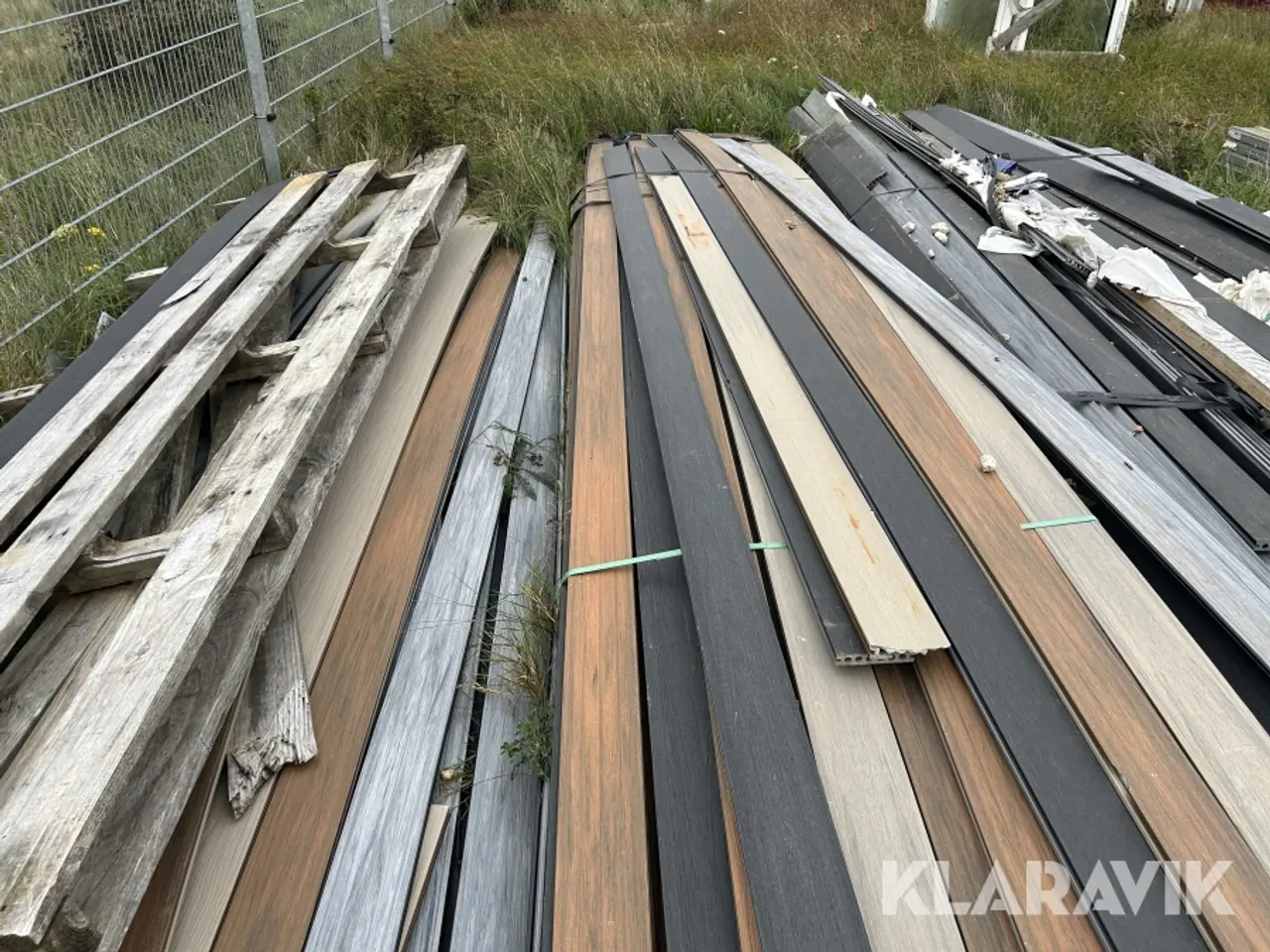 Billede 6 - Terrassebrædder Kirkedal Komposit blandede farver og størrelser, 2. sortering