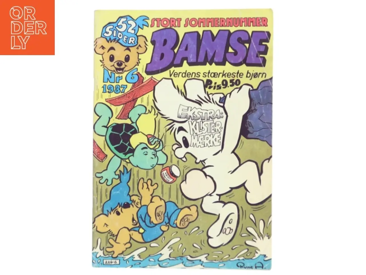 Billede 1 - Bamse børneblad fra 1987