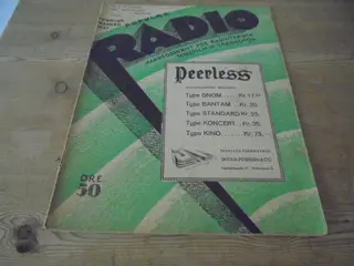 Populær Radio – Magasin fra februar 1937