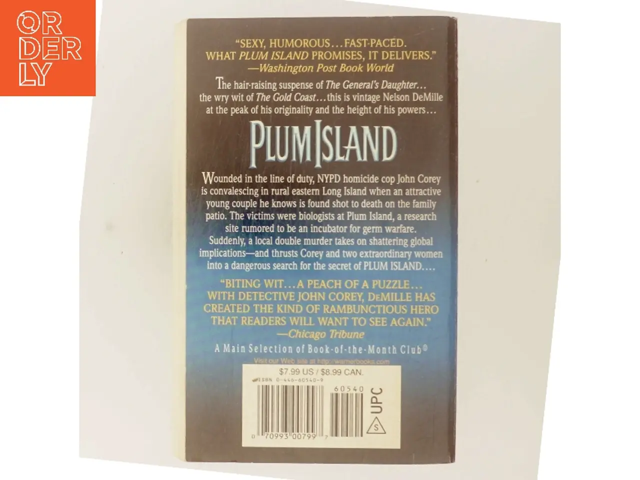 Billede 3 - Plum Island af Nelson DeMille (Bog)
