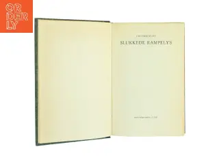 Slukkede rampelys af J. B. Priestley (Bog)