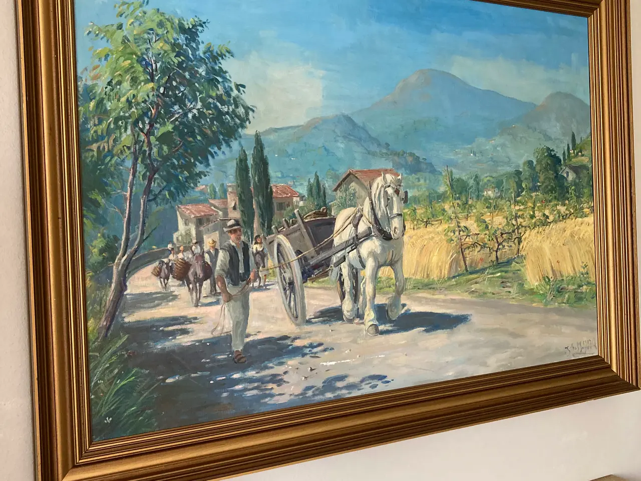 Billede 2 - Johannes Meyer oliemaleri.