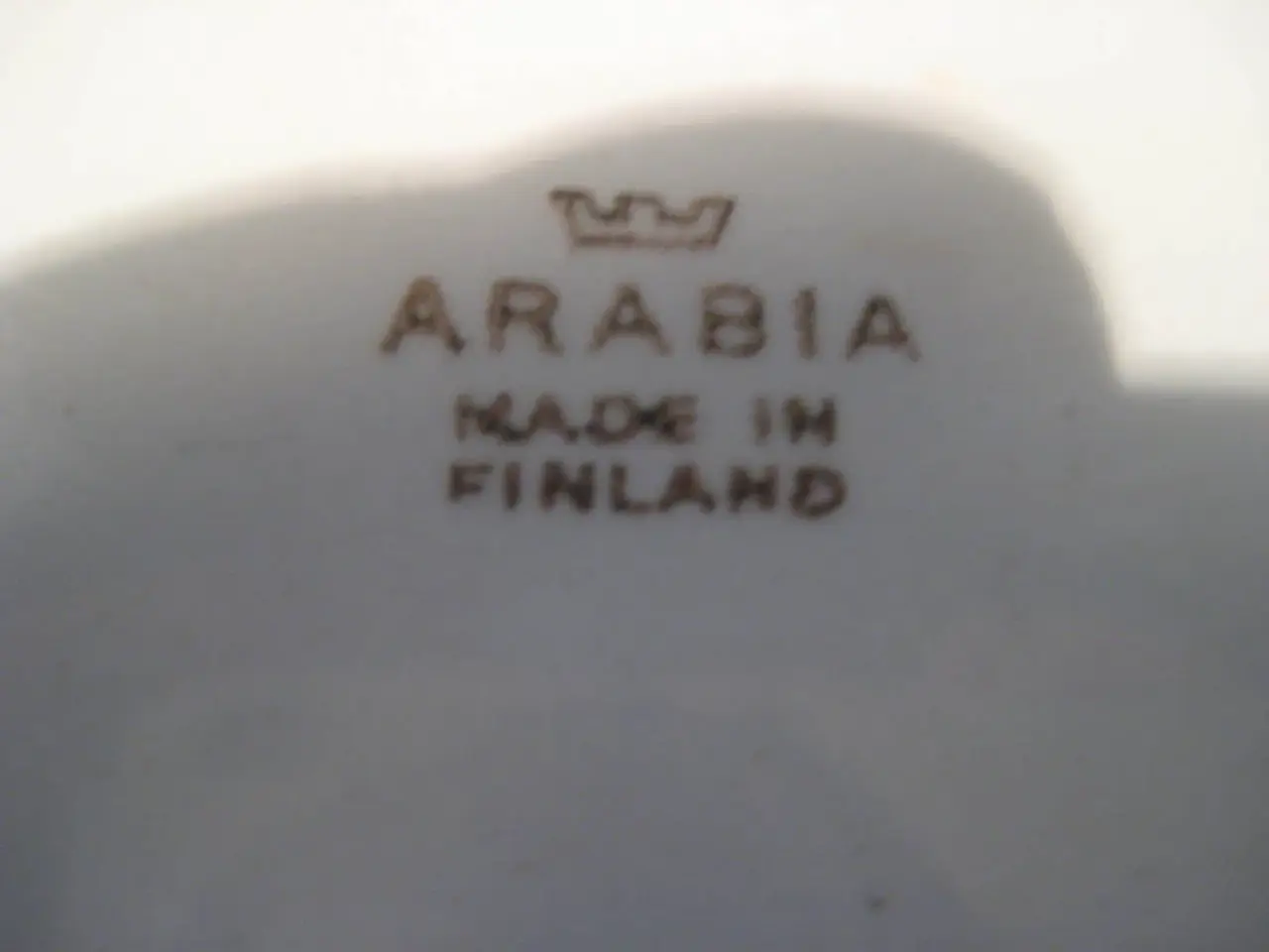 Billede 2 - Arabia ( Tallerken m/ motiv )