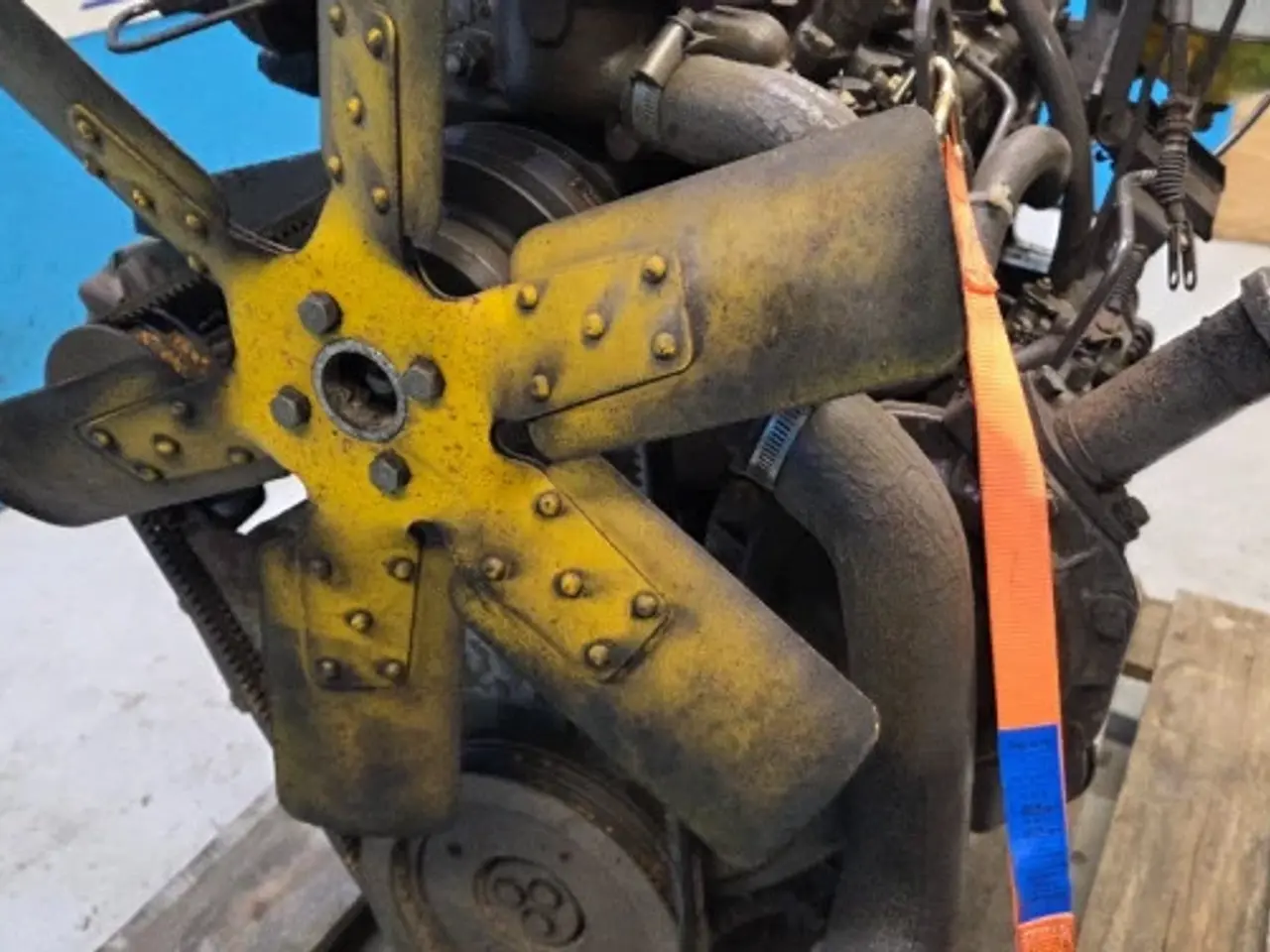Billede 7 - Perkins A4.248 Motor 3383043M1 Gangbar!