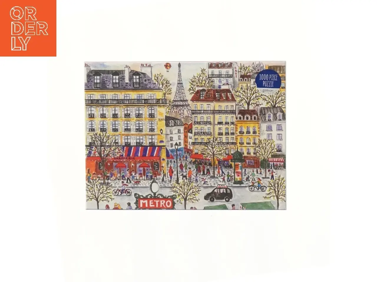 Billede 1 - Paris Puzzle 1000 Brikker (str. 22x29 cm)