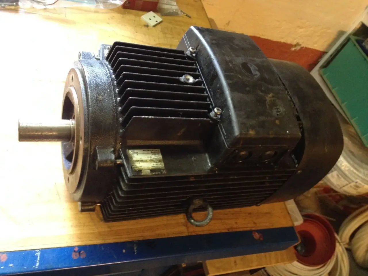 Billede 1 - Grundfos 4  kw pumpemotor, 2900 omdr
