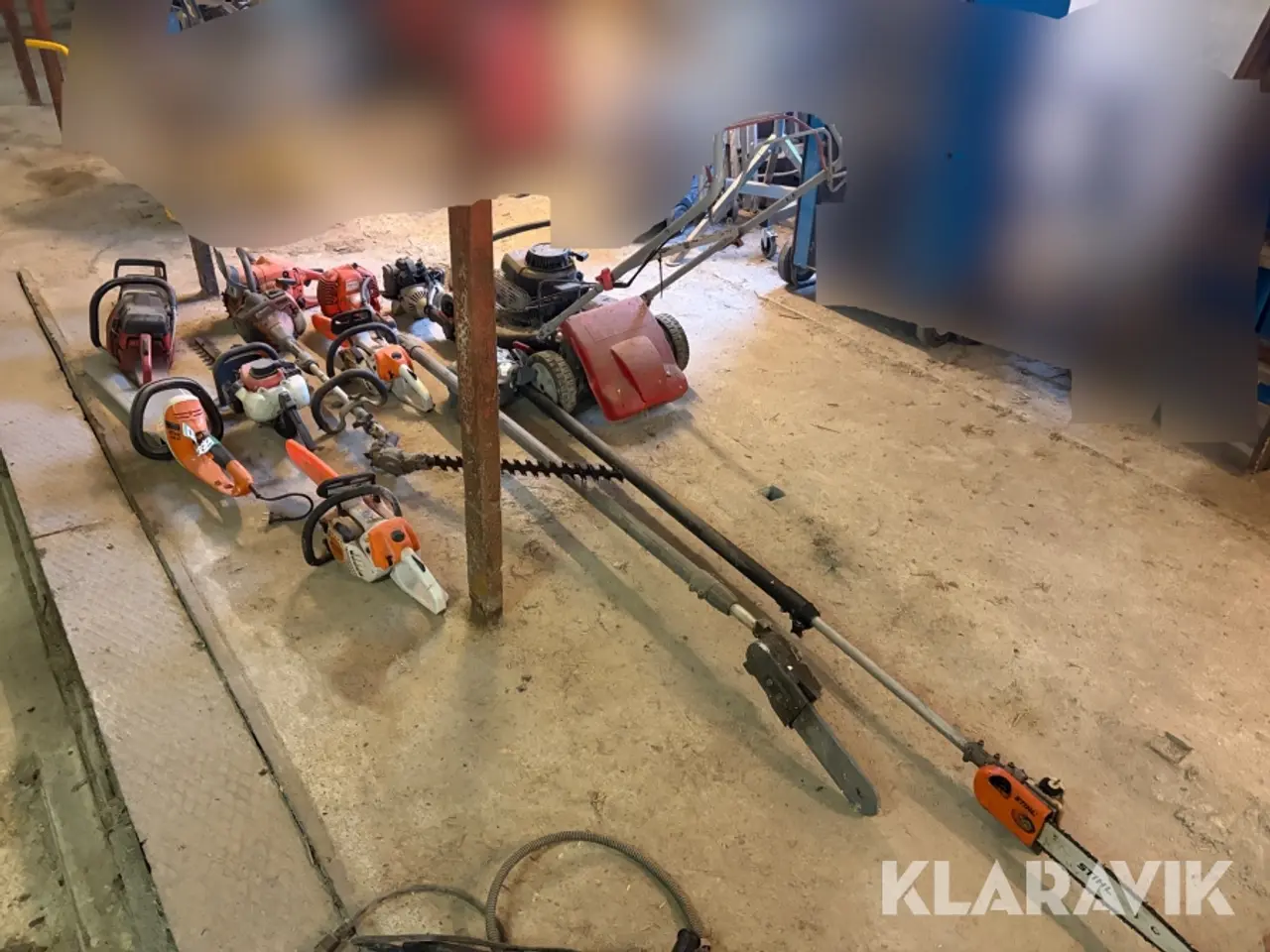 Billede 3 - Blandet lot have- og skovredskaber 10 styk