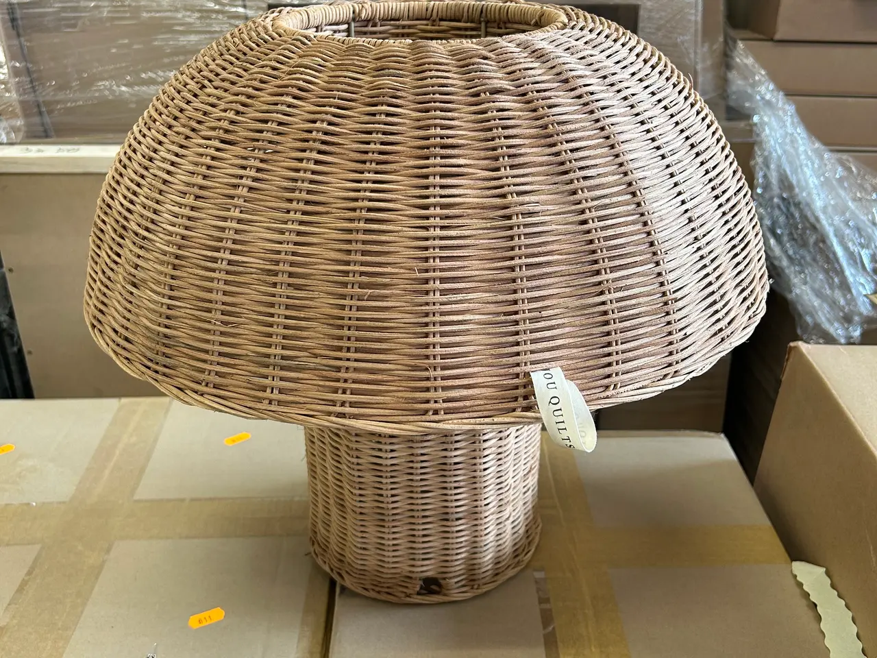Billede 1 - Bordlampe JOU QUILTS Jou Rattan