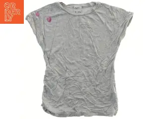 Grå T-Shirt med hjerter fra VRS (str. 110)