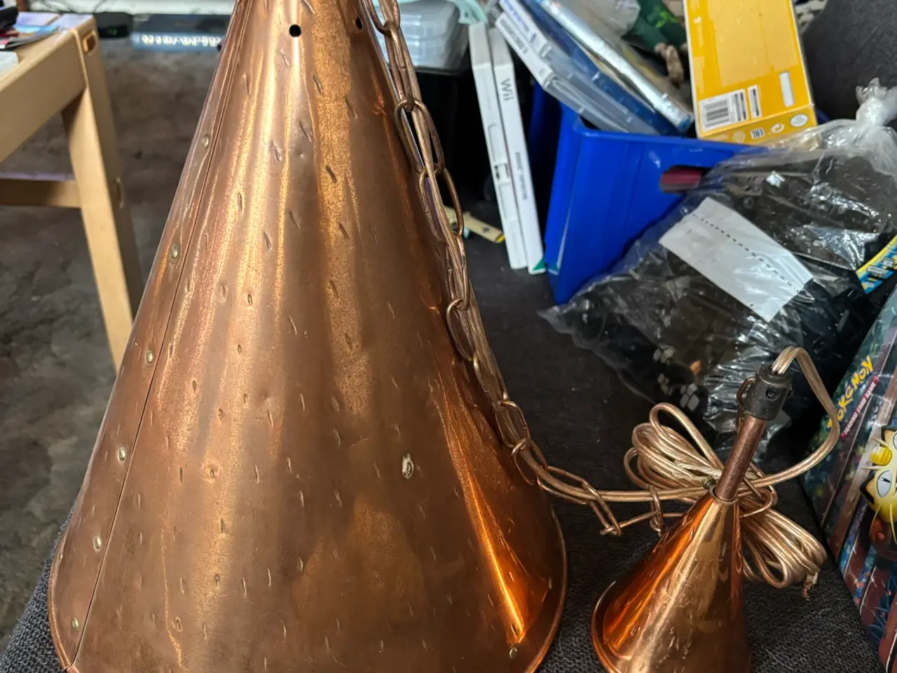 Billede 1 - LB denmark kobber loftlampe