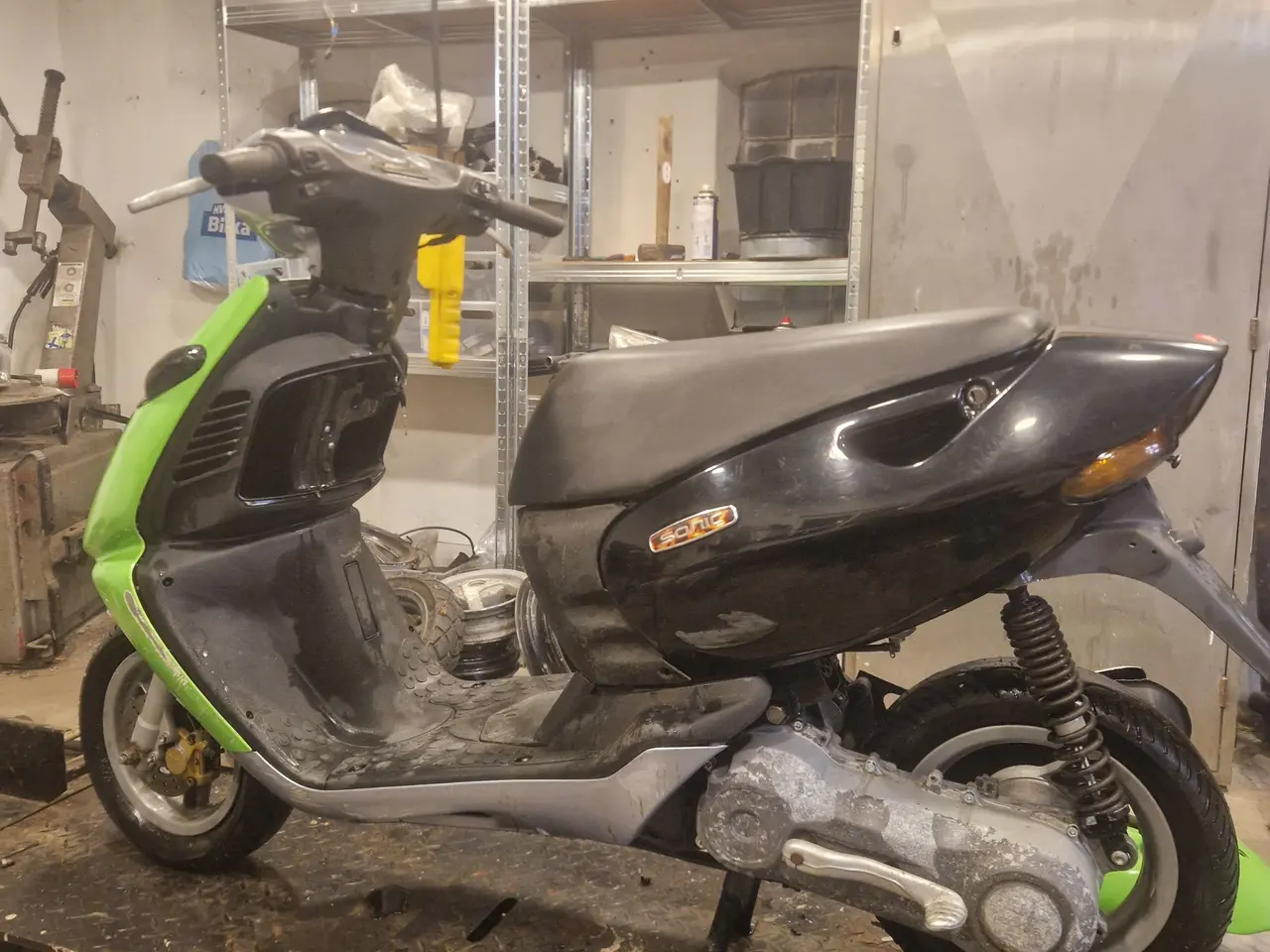 Billede 1 - Aprilia sonic fra før pladeloven, Dansk