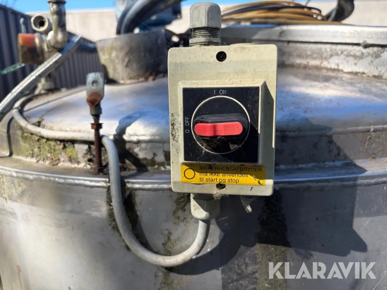 Billede 8 - Rustfri tank til mejeriprodukter 1000 Liter blandetank