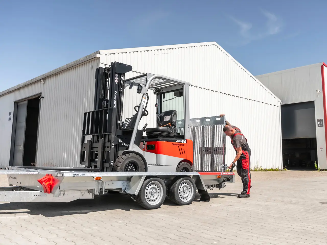 Billede 3 - Maskintrailer BUILDER 3 3518/2 S 3,5T