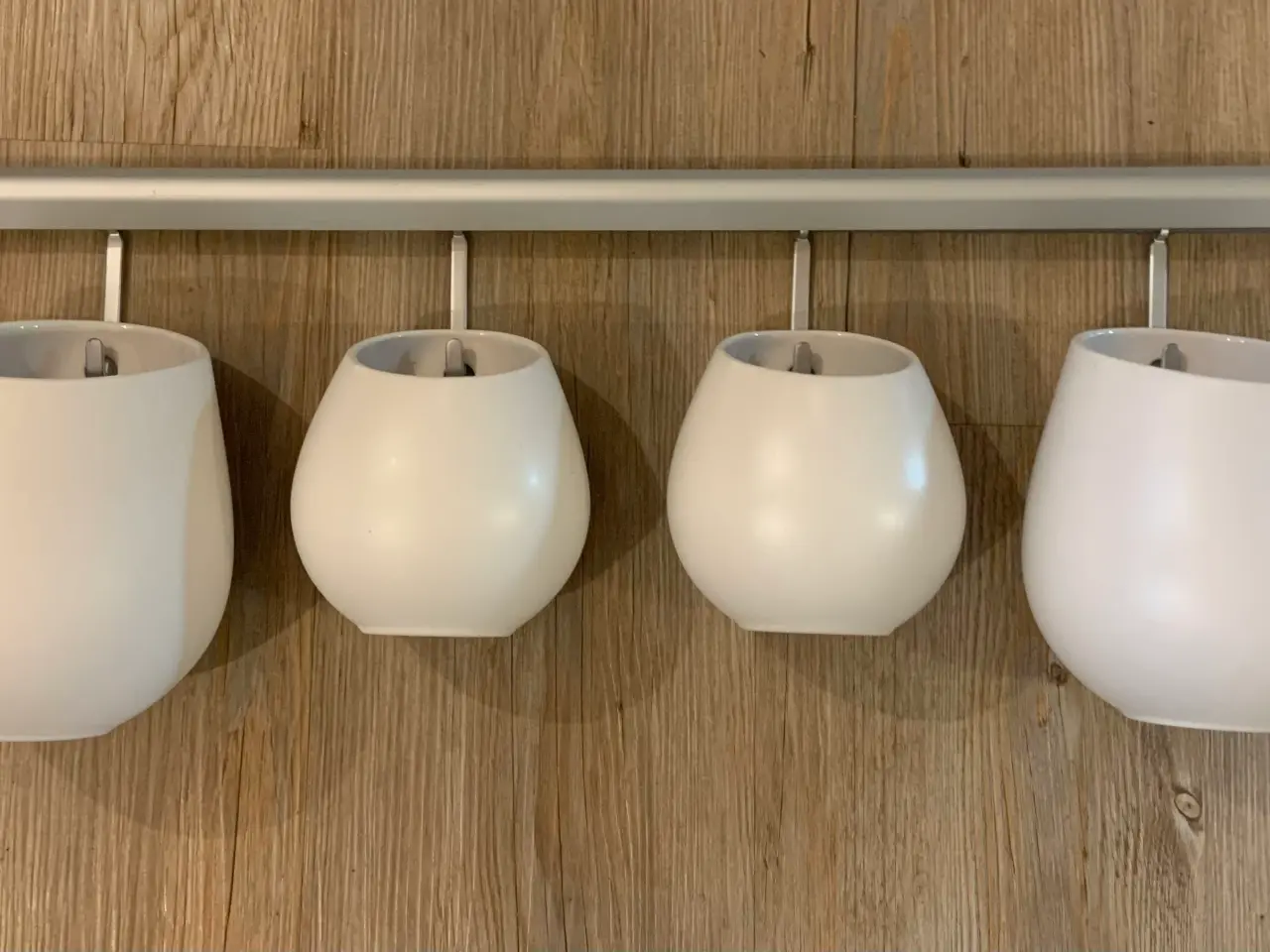 Billede 1 - Ikea krukker med ophæng til væg