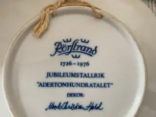 Rørstrand jubilæums platter