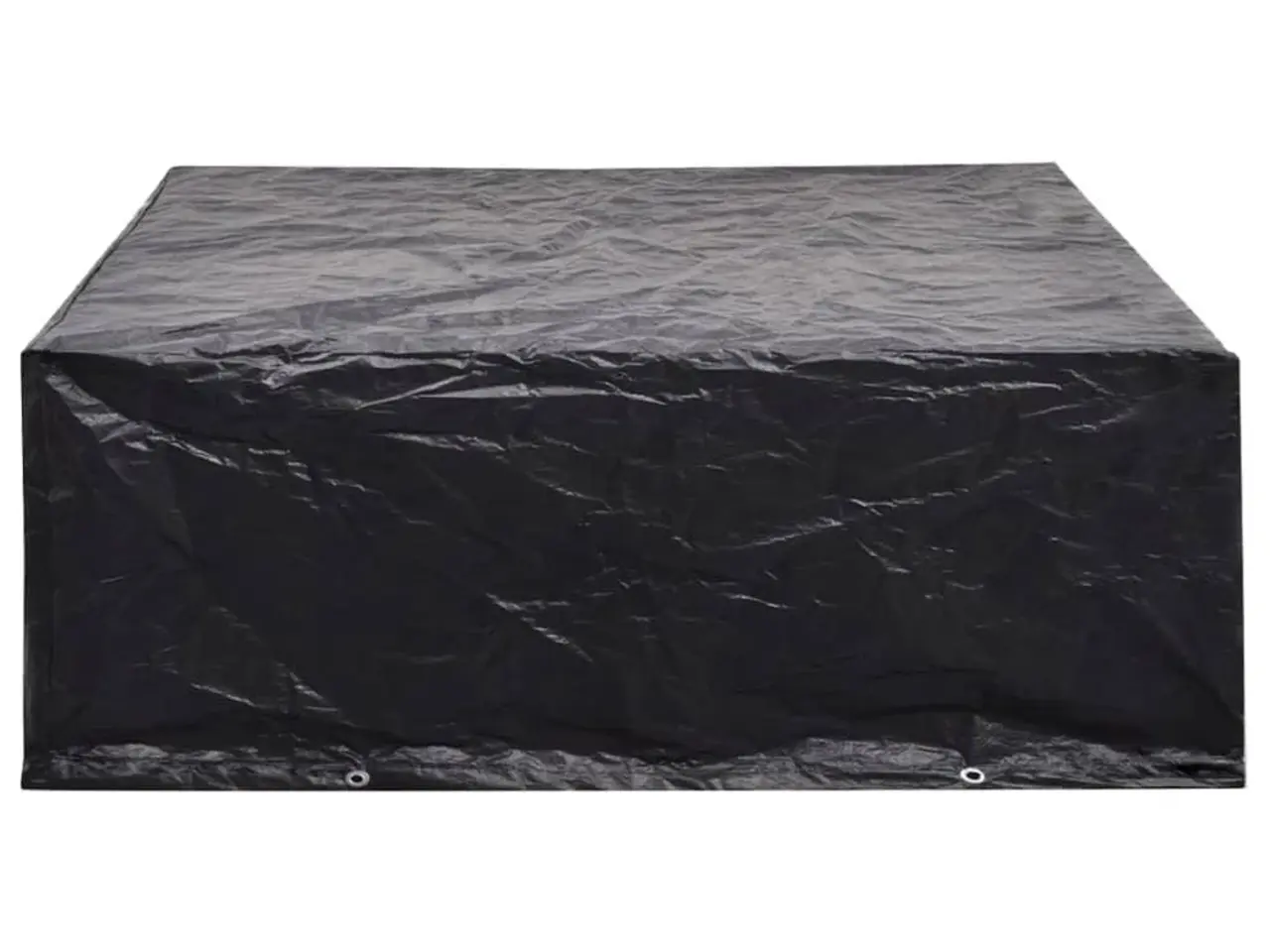 Billede 2 - Havemøbelovertræk med 8 snørehuller - 250 × 210 × 90 cm, sort