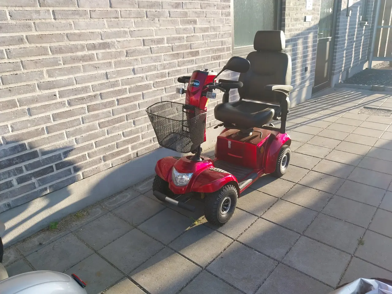 Billede 2 - EasyGo M4C Rød el-scooter 