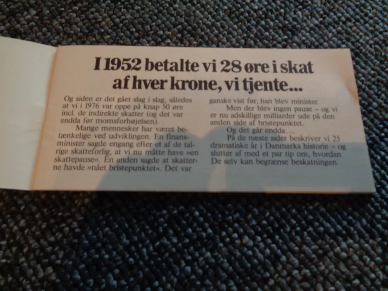Billede 2 - 25 års skattechok 