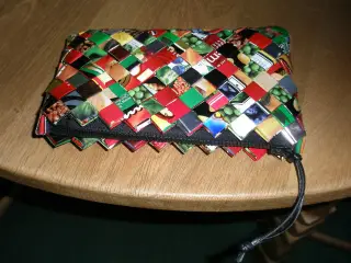 Recyklet Flettet  clutch 