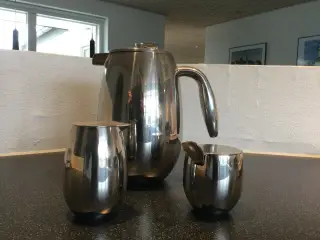 Bodum stempelkande med sukkerskål/flødekande
